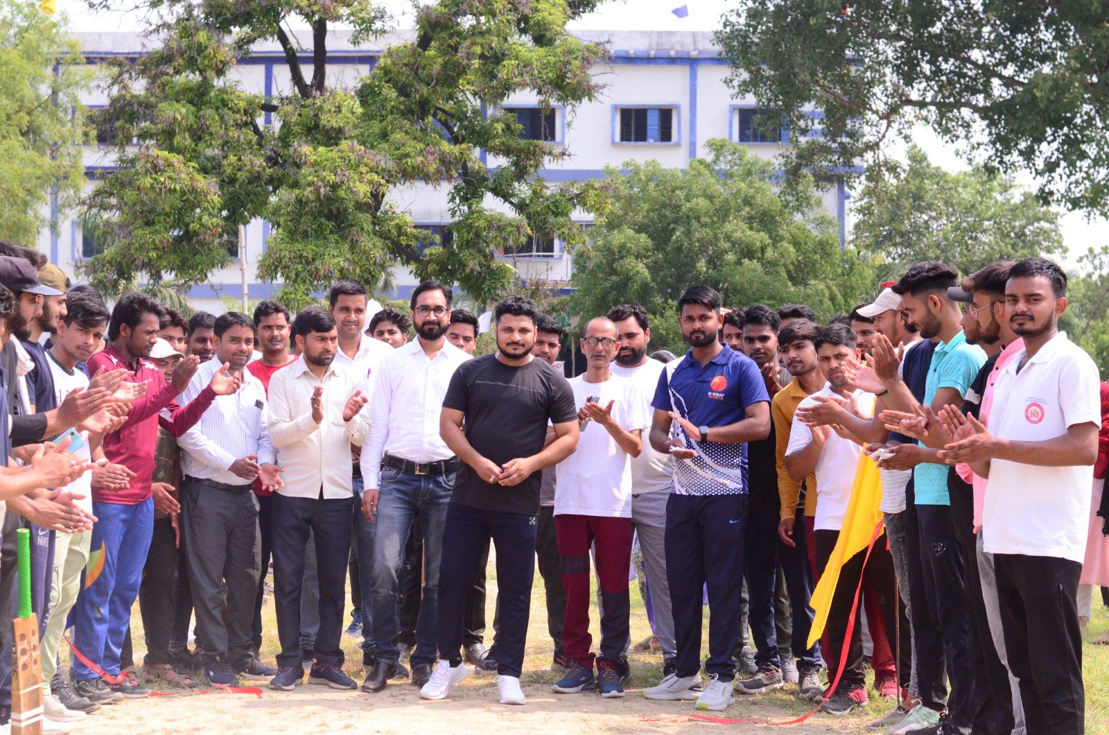 Students on Sports Day